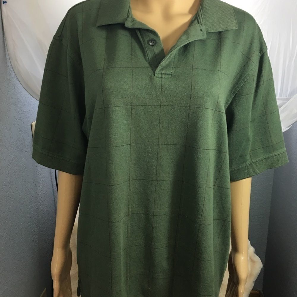 Arrow Men’s Polo Shirt with Black stripes Size L